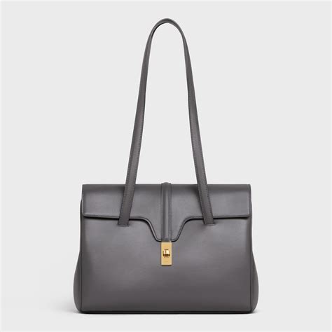 celine medium strap ava bag in smooth calfskin|MEDIUM SOFT 16 BAG IN SMOOTH CALFSKIN .